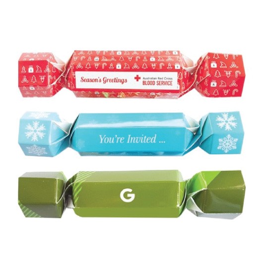 Printed Crackers With Chocolate Filling